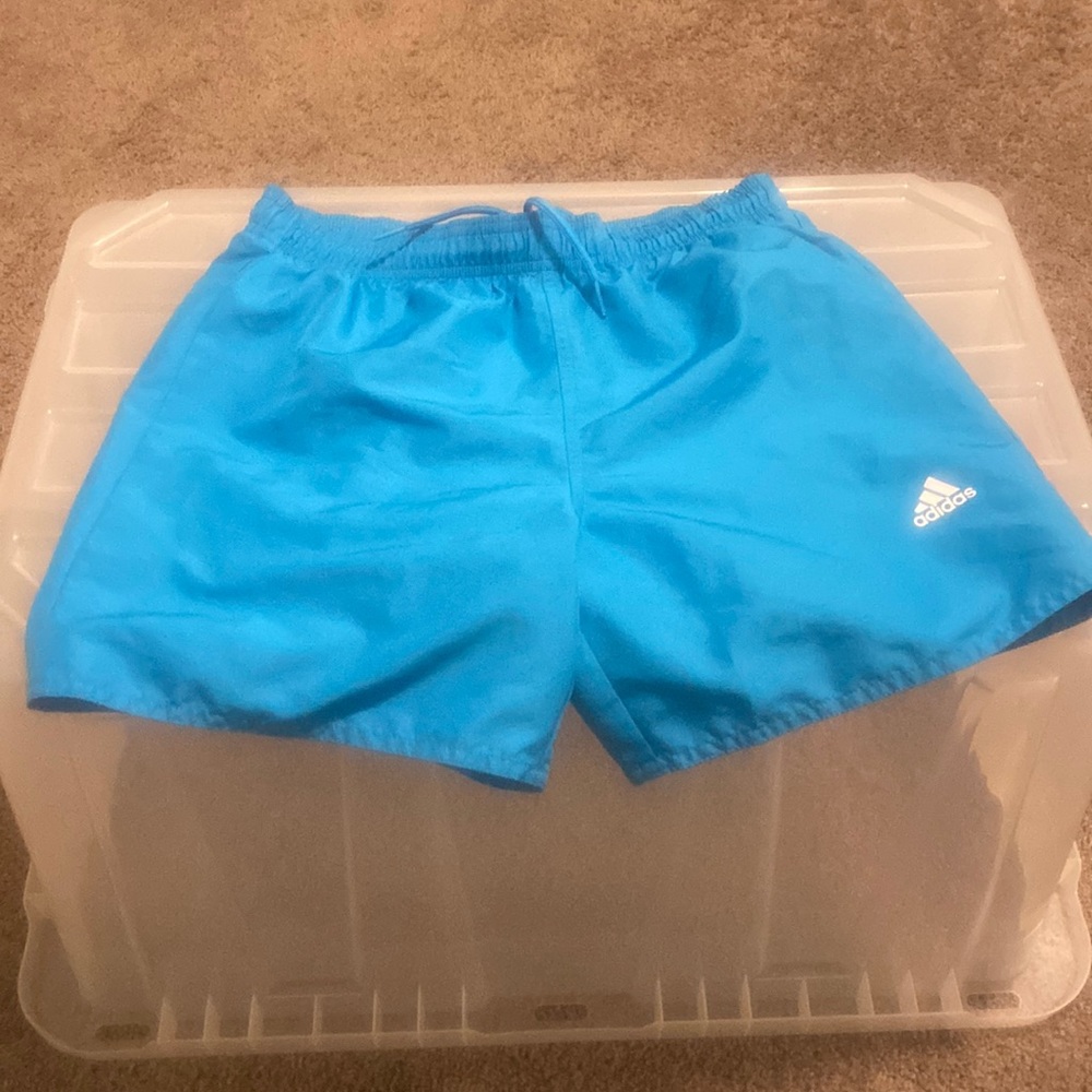 Adidas boys swim trunks size L